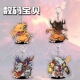 数码 宝贝亚古兽机械战斗暴龙兽钥匙扣挂件卡通包挂饰创意礼品批发