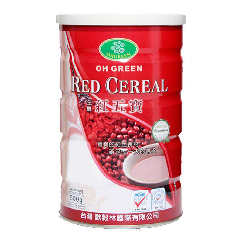 欧谷林红五宝FVZ即粉台湾原装进口枸杞红枣紫早米粉食泡冲餐粥代