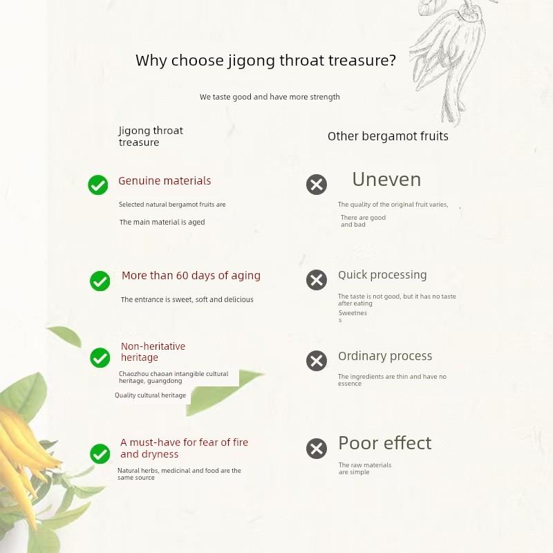 鸡公喉佛手柑潮40g清凉润MCK喉水果罐广东头州特1色网红休闲零食