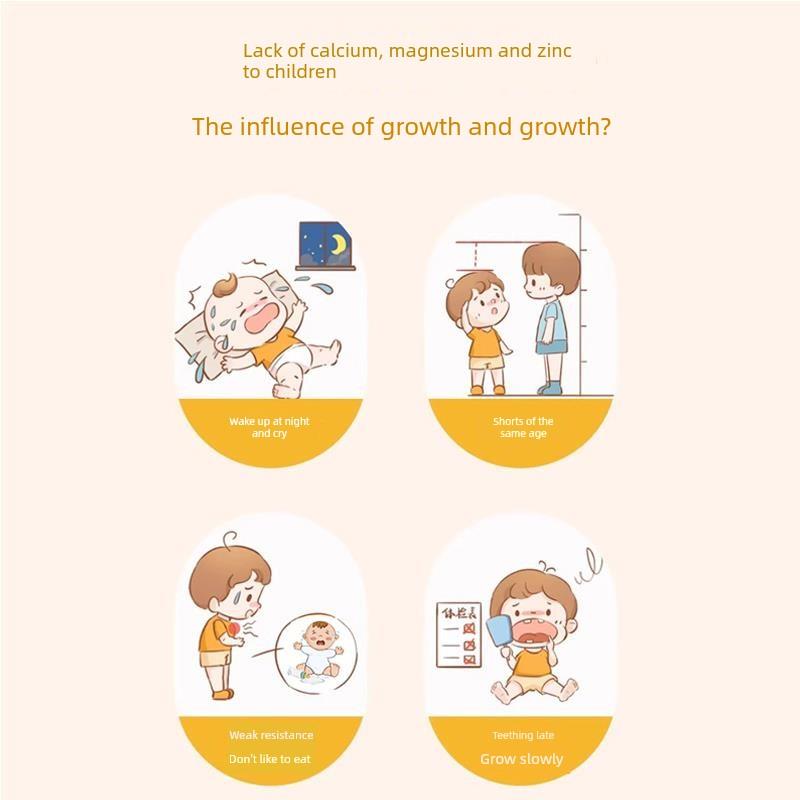 蛋性锌镁钙小金条2JRU.0升级鸡版含镁锌5改液体钙