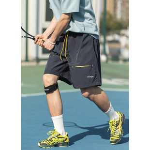 FEI OREETA男夏休闲运动短裤撞色设计口袋抽绳百搭宽松沙滩五分裤