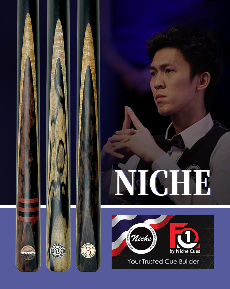 尼车Niche泰国台球杆斯诺克黑八
