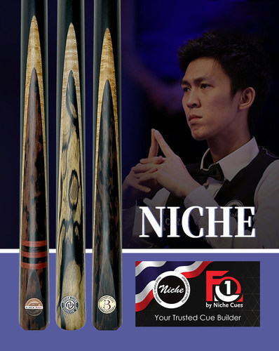 尼车Niche泰国台球杆斯诺克黑八