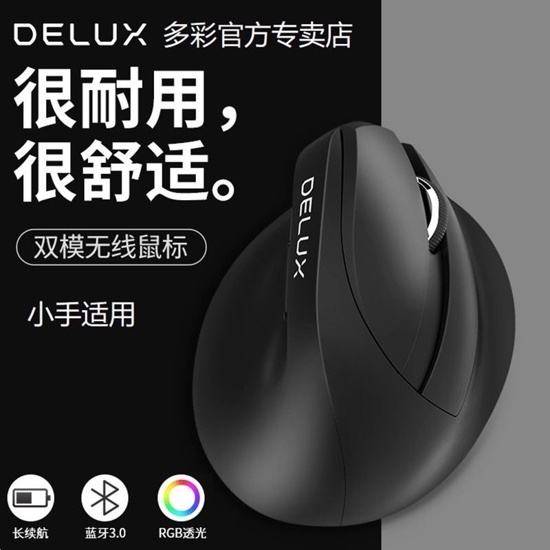 【精品】m618mini人体工学鼠标小手专用女生可爱垂直立式手握