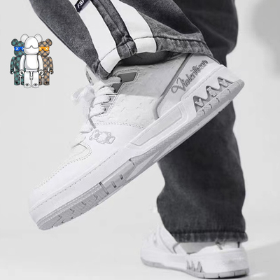 暴力熊国潮系带男女板鞋低帮轻奢