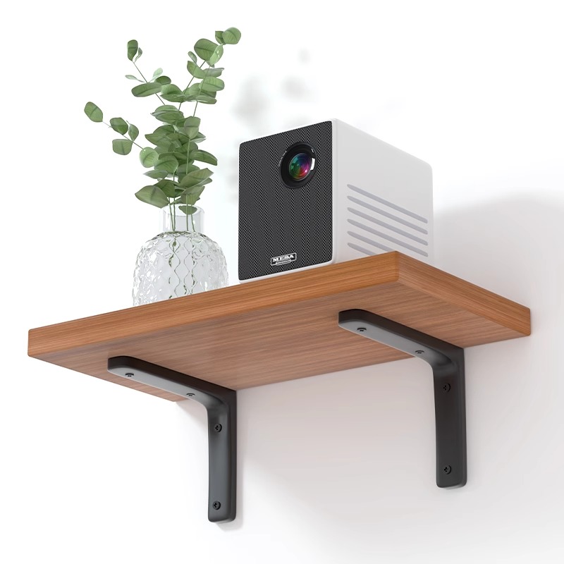 wifi路由器机顶盒免打孔置物架投影仪支架床头壁挂托盘小型投影机