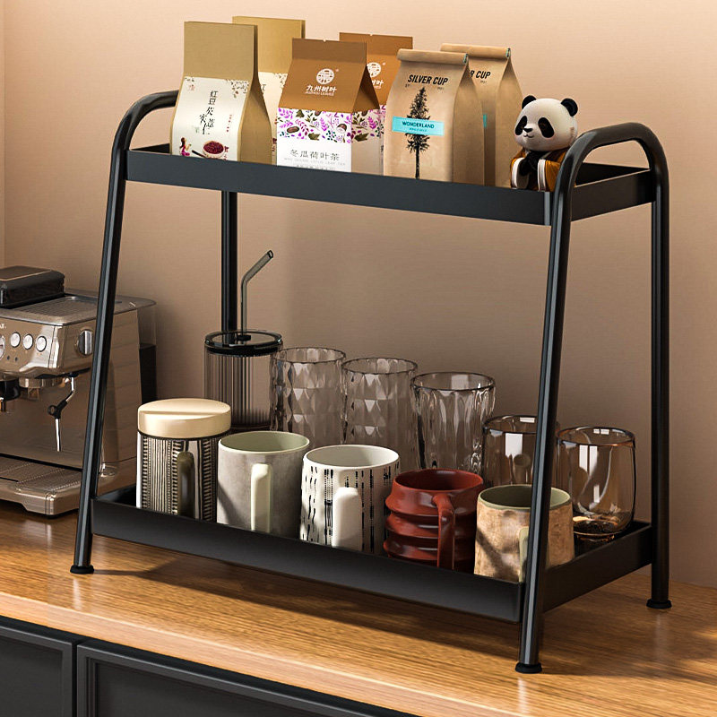 杯架水杯置物架餐桌台面茶杯咖啡杯茶具收纳架子餐边柜置物架双层,家庭/个人清洁工具,杯架,淘宝优惠券,粉丝福利购,淘宝优惠卷
