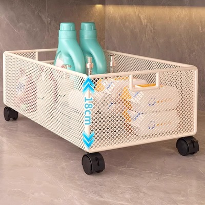 洗漱台底下可移动置物架