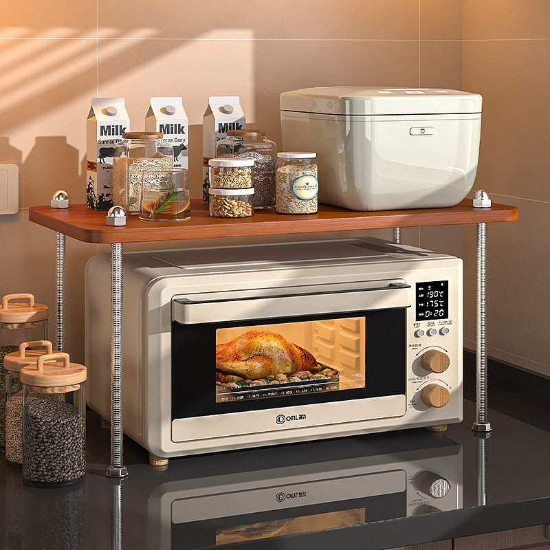 微波炉置物架厨房多功能收纳支架