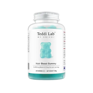 马思纯同款Unichi养发小熊软糖生发固发生物素软糖澳洲teddilab