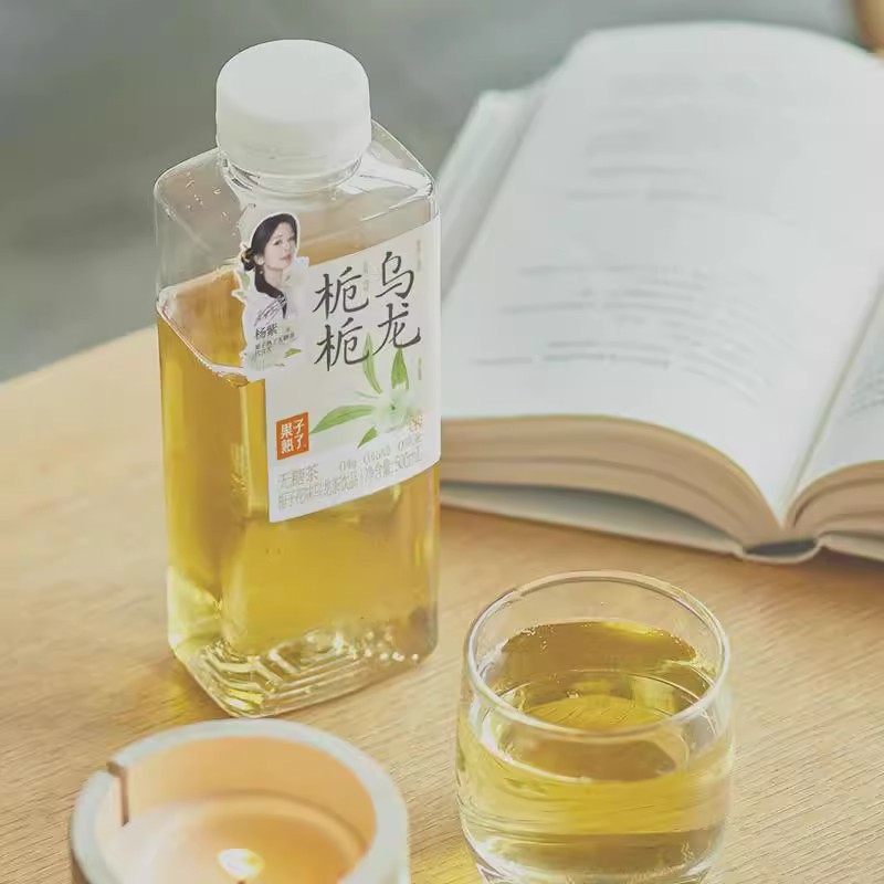 【4月产】果子熟了500ml金桂乌龙栀栀茉莉龙井瓶装茶饮料0糖0脂