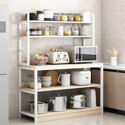 厂促厨房置物架落地式多层多功能收纳架子微波炉烤箱碗碟柜子大储,厨房/烹饪用具,微波炉置物架,淘宝优惠券,粉丝福利购,淘宝优惠卷