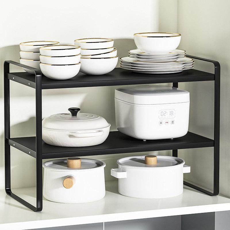 厨房置物架台面整体橱柜隔板分层架桌面小型架子碗碟柜内灶台调料,厨房/烹饪用具,厨房置物架/置物柜/角架,淘宝优惠券,粉丝福利购,淘宝优惠卷
