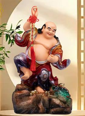 刘海玩金蟾蜍雕像树脂三腿金蟾蜍繁荣刘海雕像财神饰品家客厅入口