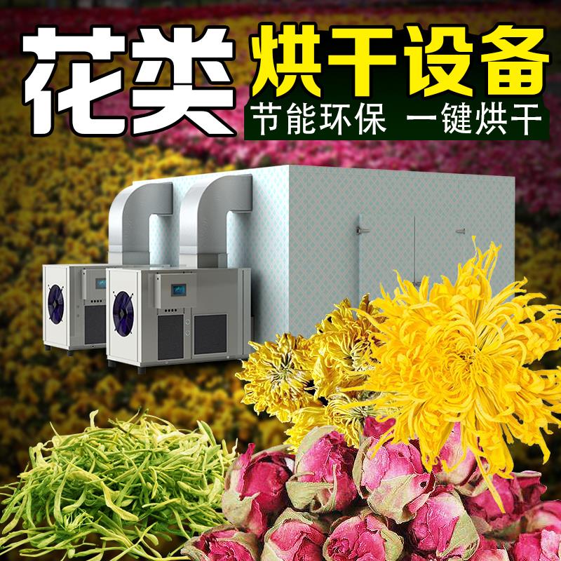 金丝皇菊花烘干机鲜花烘干大型温控热泵烘干房设备风干干燥脱水机