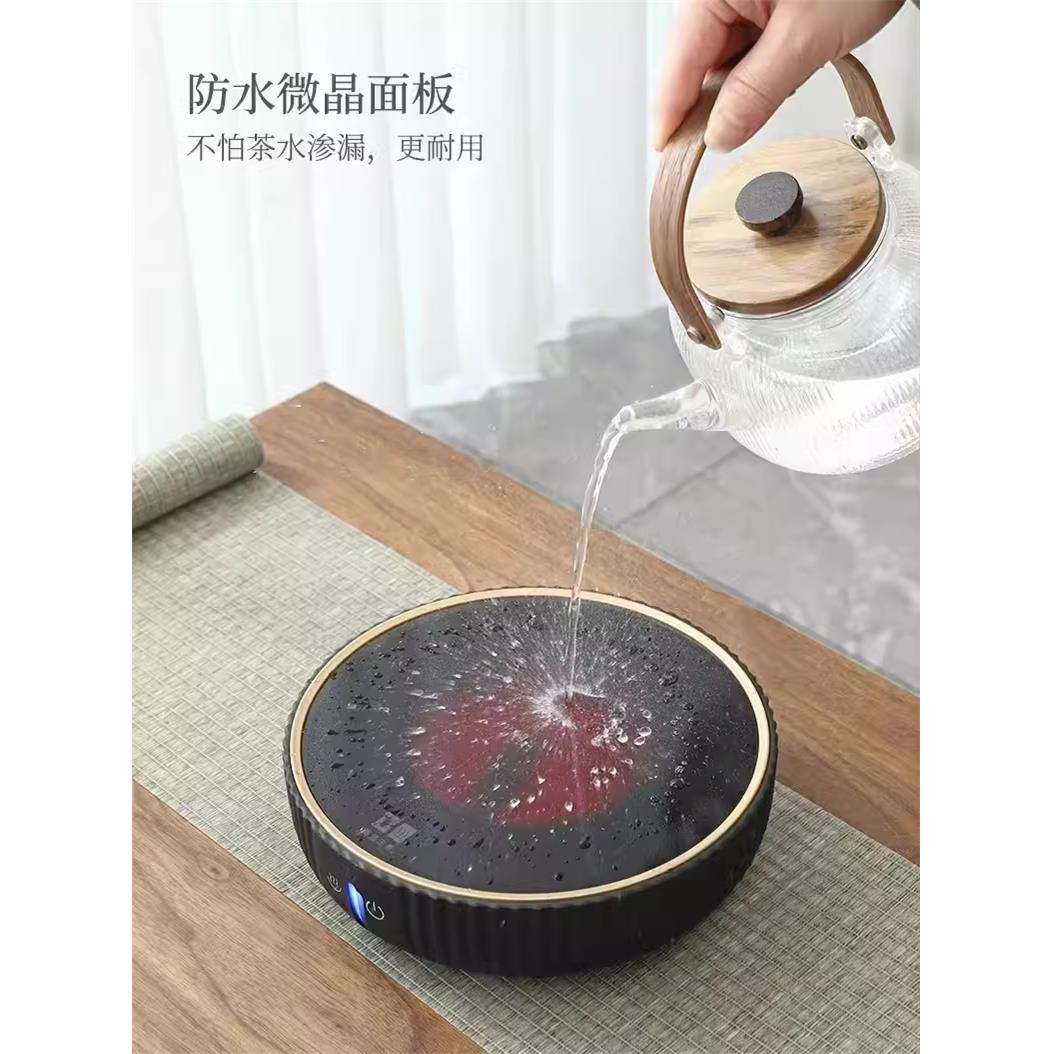 黑晶炉煮茶器新款家用小型静音玻璃壶智能触摸电热炉煮茶炉煮茶器