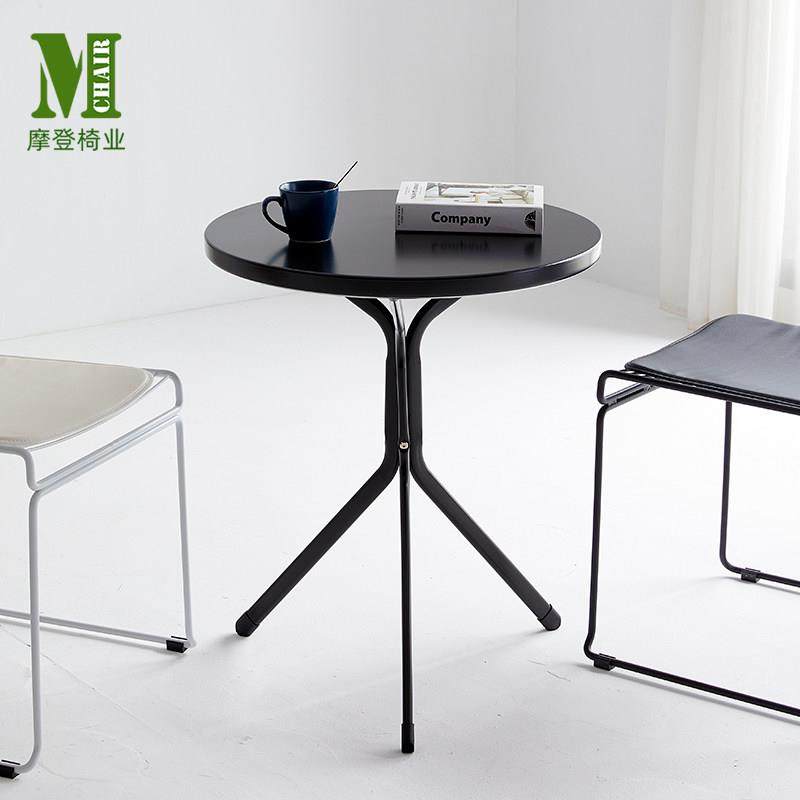 洽谈桌现代简约咖啡桌等位会议休闲小圆桌子铁艺阳台茶几户外花园,住宅家具,板木餐桌,淘宝优惠券,粉丝福利购,淘宝优惠卷