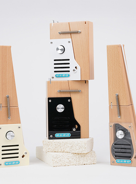 明和电机Gumbass电子贝斯搞怪乐器正品原创便携可折叠电子乐器