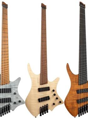 入门乐手101 strandberg Boden Standard Bass 4/5弦无头琴电贝斯