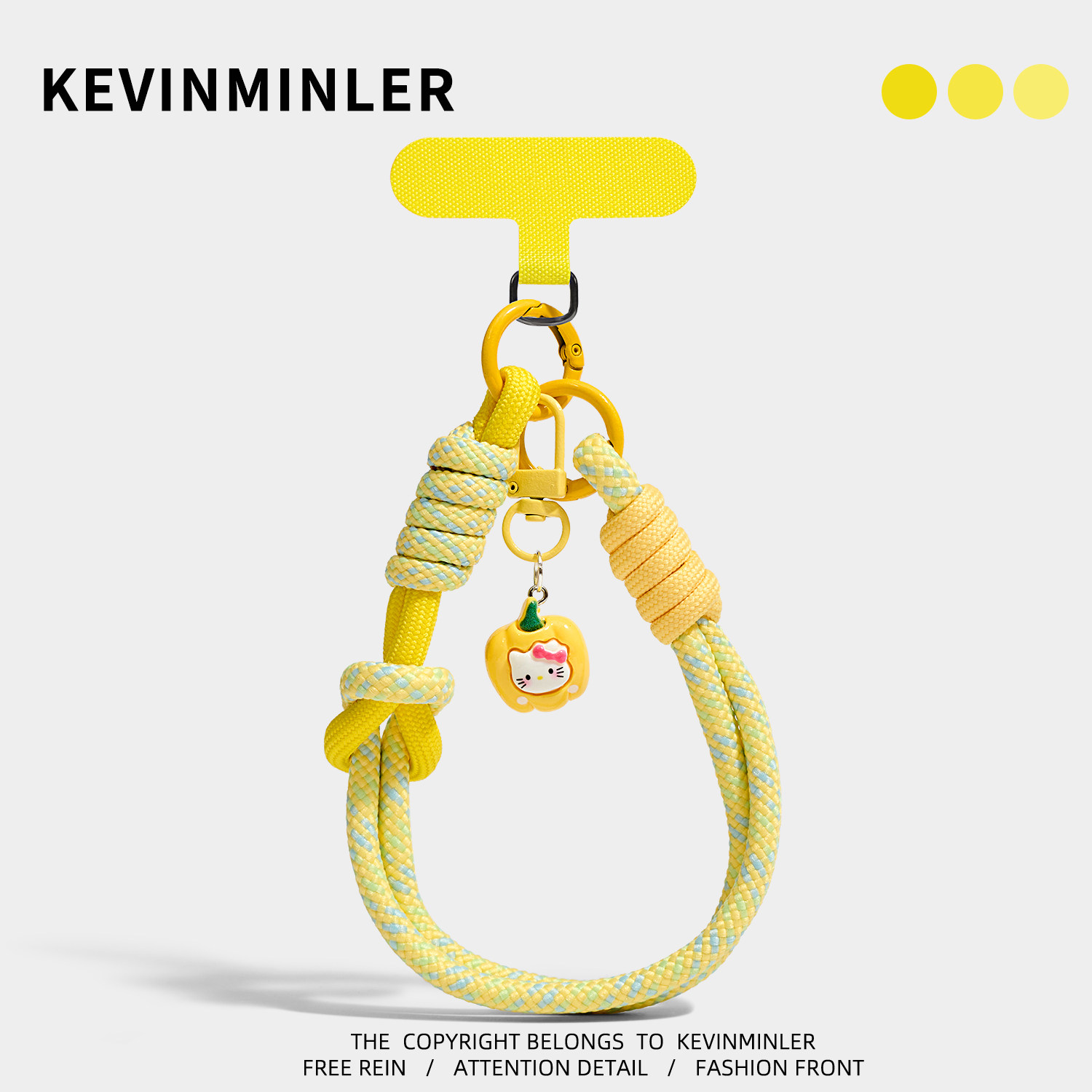 KEVINMINLER原创甜椒小猫咪手机挂绳包挂件钥匙扣高级感挂饰礼物