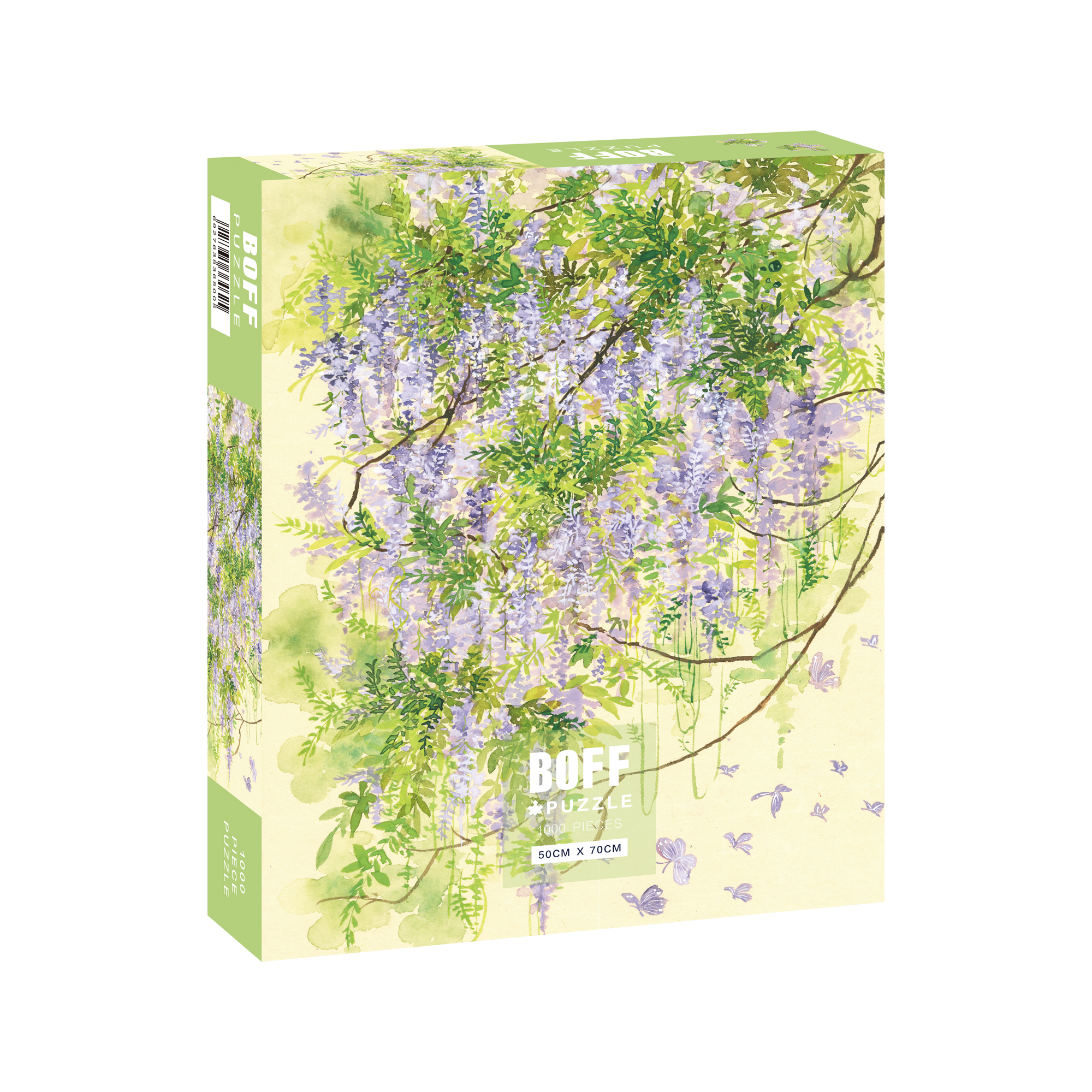 BOFF紫藤花瀑布新中式艺术家拼图