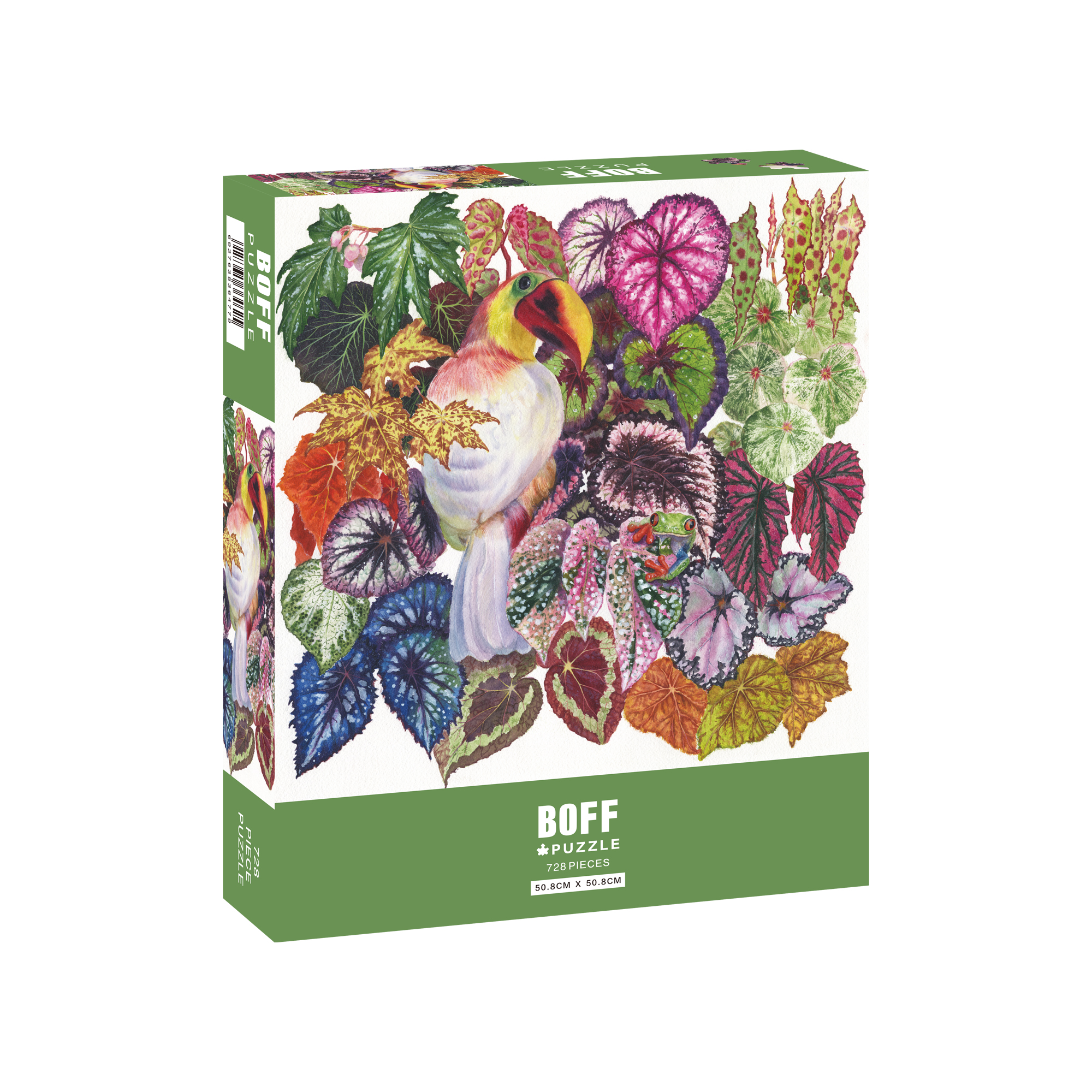 BOFF秋棠728片热植物水彩玄关装饰拼图成人高难度解压玩具女礼物