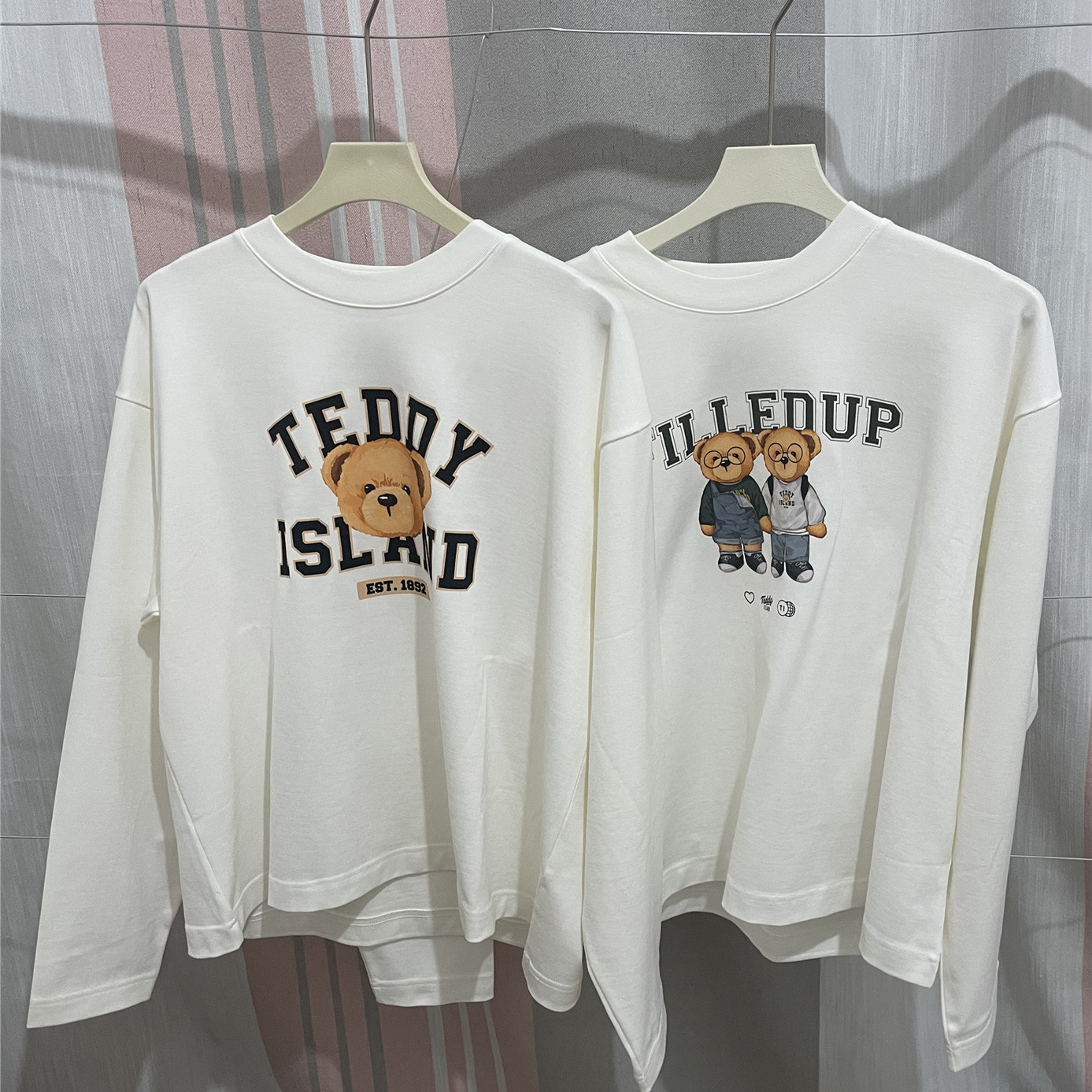 TEDDY ISLAND小熊卫衣也太懂少女心了吧,全新带吊牌