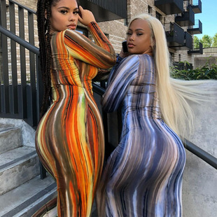 Dress Long One Step 连衣裙一步裙女士 Chest Dress裹胸长款 Wrap