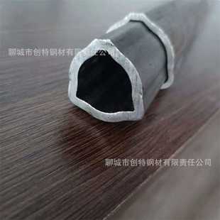 猫面钢管 4.5mm传动轴用猫面管16Mn冷拔异型钢管三角套管误差小