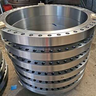 厂家生产Q345R管线钢带颈对焊法兰 DN200盲板SO平焊八字盲板法兰