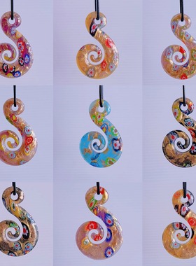 孤品 原创音符项链吊坠音符挂坠项链女配饰长款原创手作古风文艺