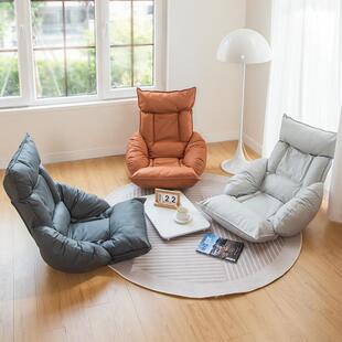 懒人沙发日式榻榻米飘窗椅床上靠背椅可折叠宿舍电竞座椅护腰新品