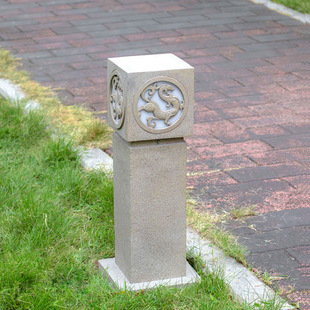 玻璃钢厂家树脂草坪灯花园小区别墅用文化园林灯