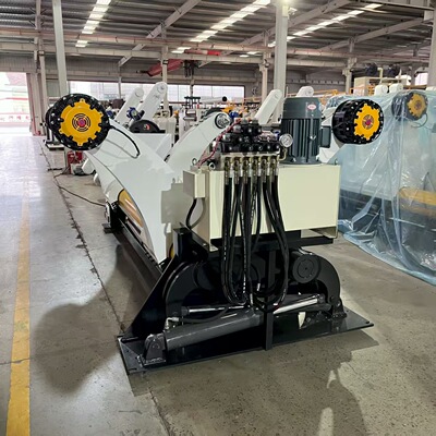 全液压无轴支架 瓦楞纸板生产线上纸hydraulic mill roll stand