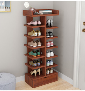 鞋架多层简易省空间入户大容量收纳防尘多功能门口鞋架小型鞋架子