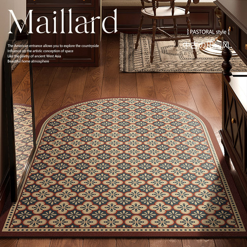 入户地垫美式可擦防滑复古