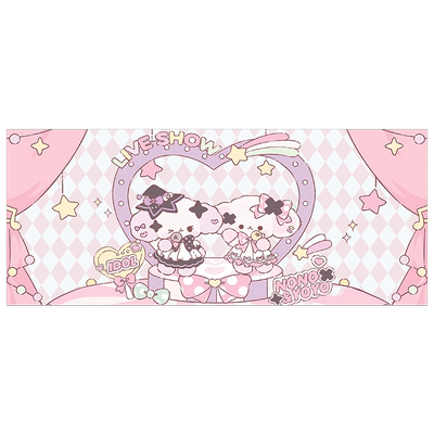 库洛米卧室床边地毯公主房儿童房