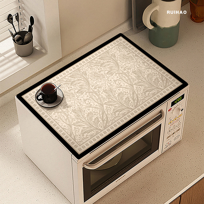 美式简约微波炉冰箱洗衣机保护垫