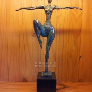 铜雕塑抽象人体铜像桌面摆件家居装饰品客厅书房日常送礼创意礼品