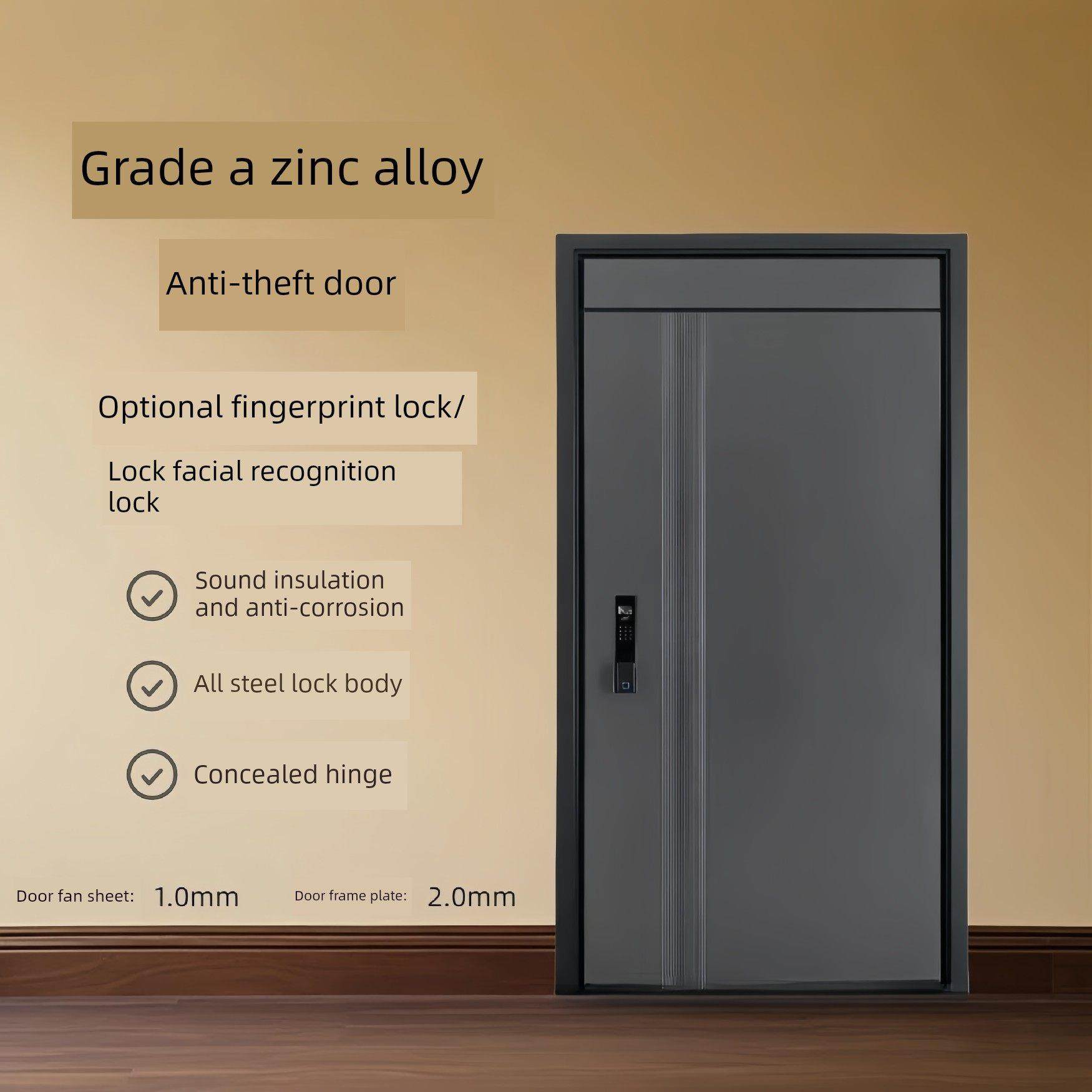 甲级家用防盗门进户门安全门标准门钢质门入户门工程门出租房门