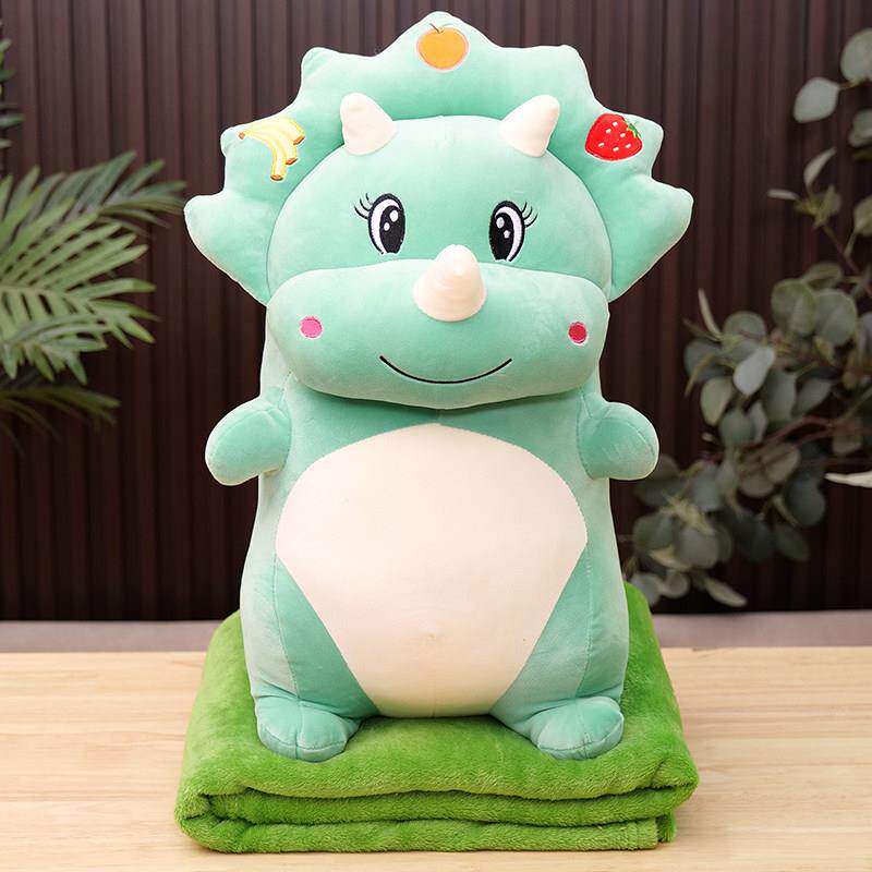 可爱抱枕被子两用办公室午睡四季枕头汽车床上靠枕靠垫二合一