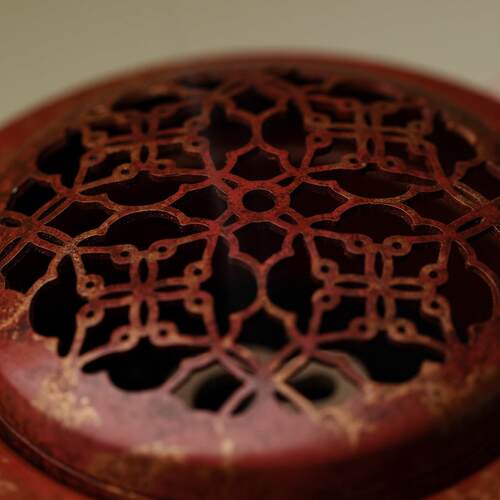 里作创意香炉家用沉香室内书桌摆件盘香炉彷古做旧茶道禅意香薰炉