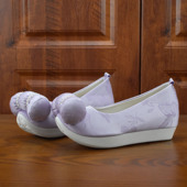 锦袍仙原创古风汉服鞋 子女增高复古小枕头厚底唐制戏曲登云履布鞋