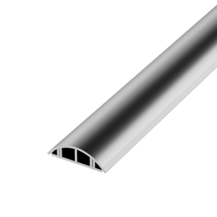 加厚铝合金地线槽明装弧形防踩压地面明线走线槽电线遮挡隐形神器