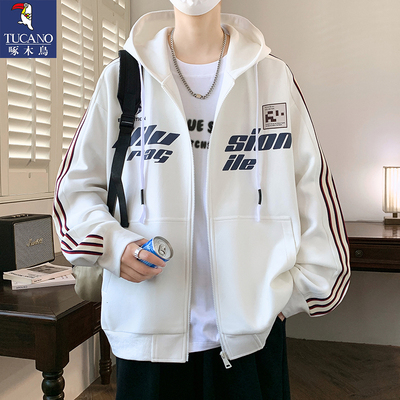 啄木鸟2025新款春秋季开衫卫衣