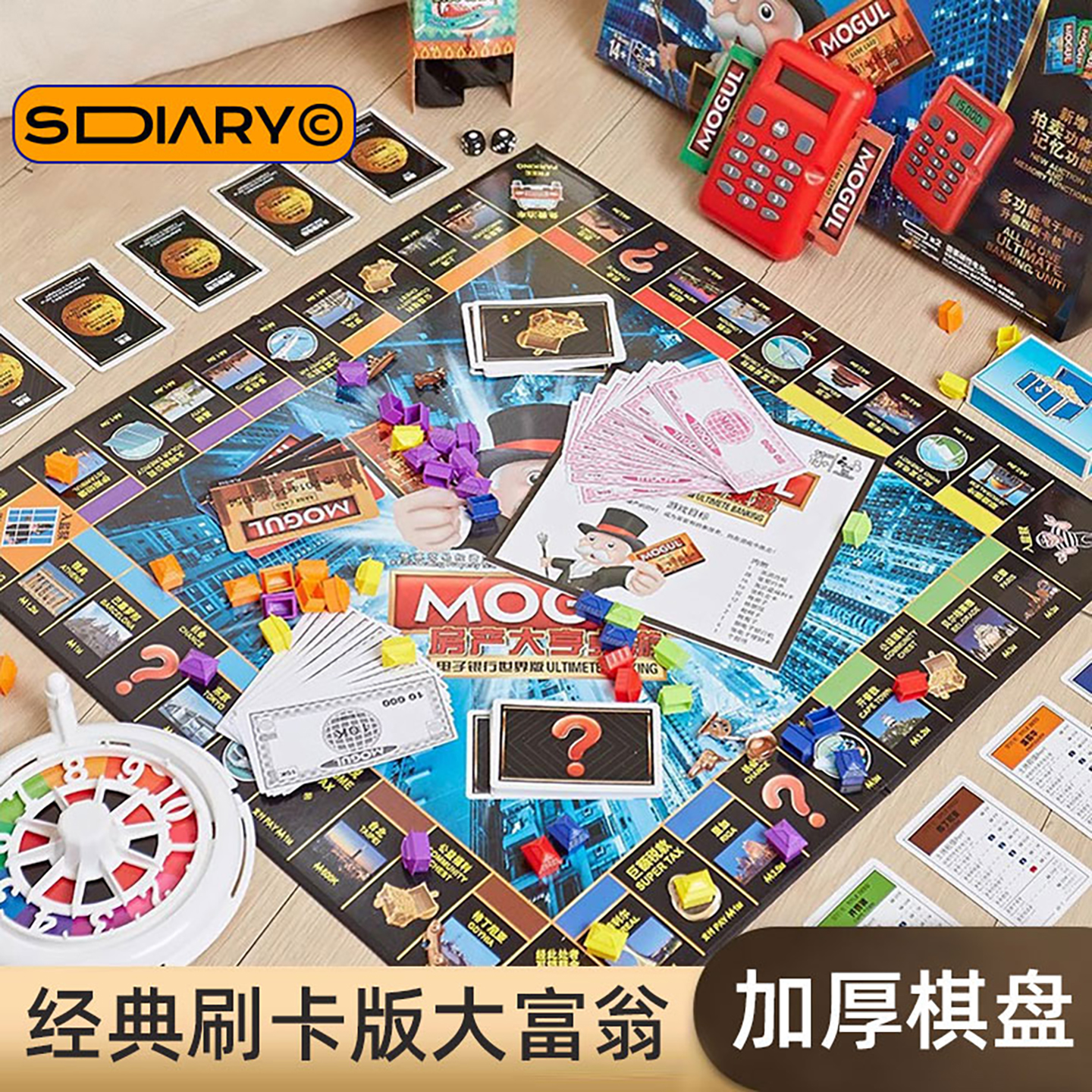 刷卡版大富富翁中国之旅