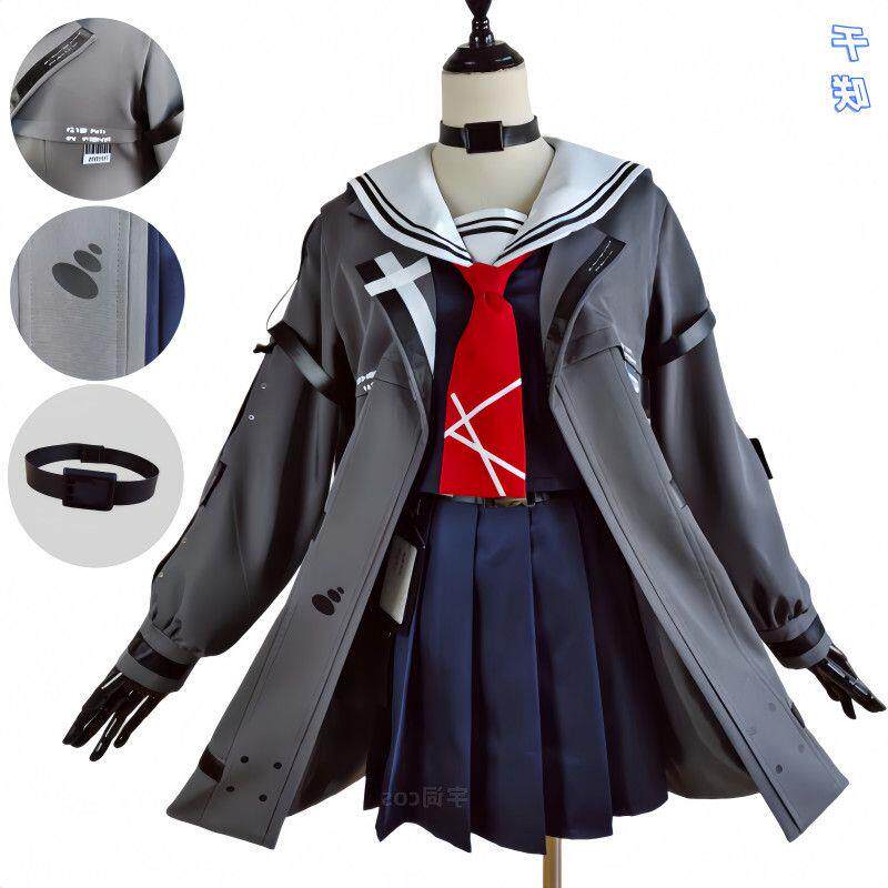 鸣潮千咲cos服套装二次元学生成人日常cosplay表演服饰JK服女装