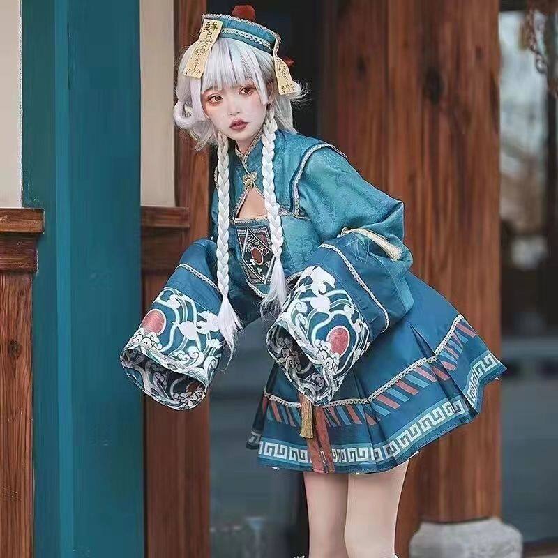 小僵尸全套Lolita万圣节服