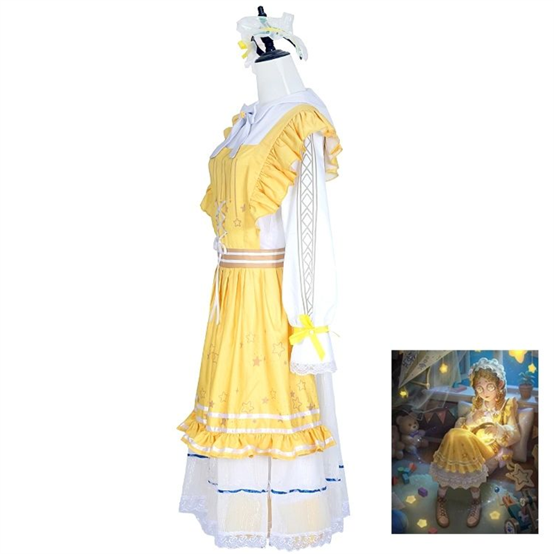 第五人格玩具商cos服-咫尺微光cosplay安妮公益皮服套装