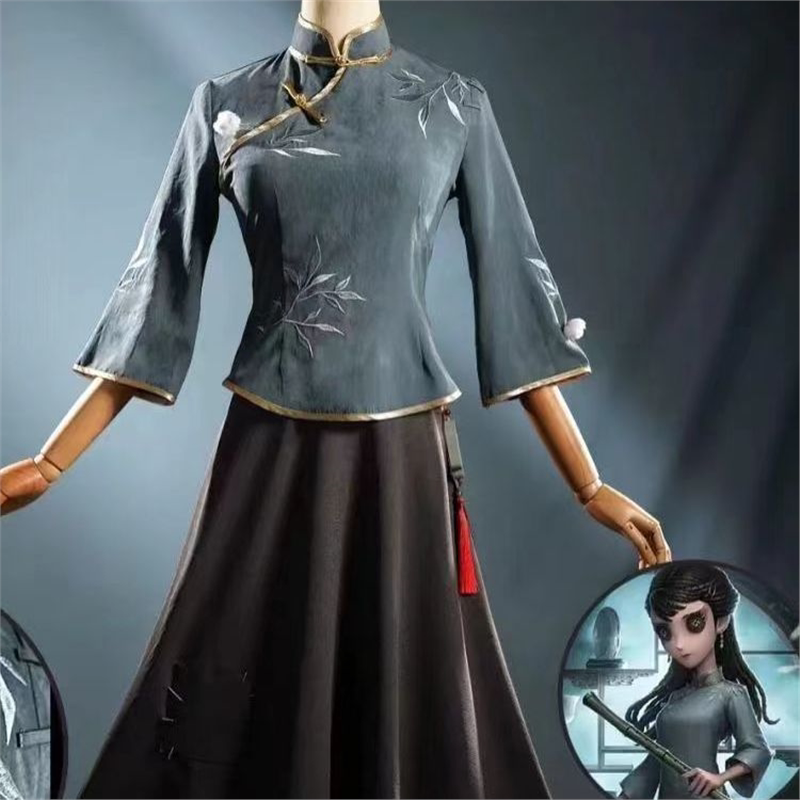 漫展旗袍c服 第五人格古 董商cosplay动漫二次元裙子服装cos女装